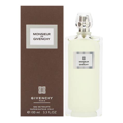 philippe de givenchy|monsieur Givenchy eau toilette.